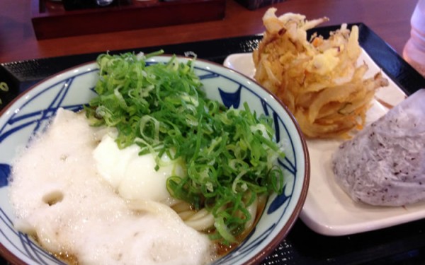 丸亀製麺で讃岐うどん