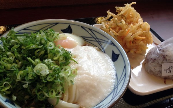 丸亀製麺で讃岐うどん