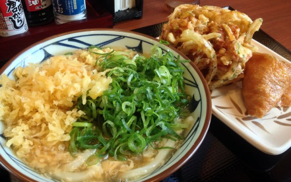 丸亀製麺で讃岐うどん