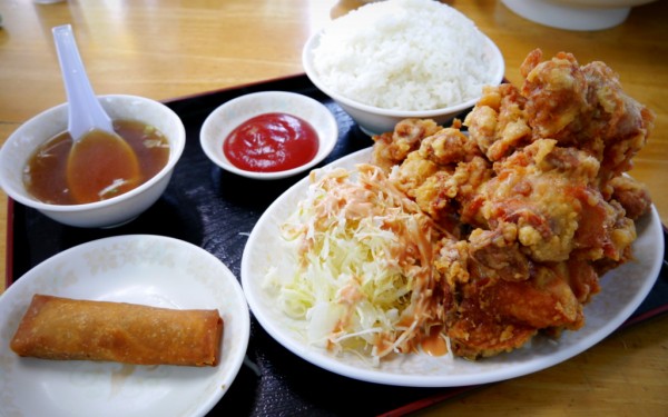 鳥から揚げ定食 悠楽（宜野湾市佐真下）