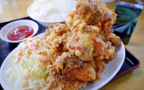 鳥から揚げ定食 悠楽（宜野湾市佐真下）