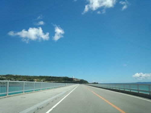 沖縄最長の橋　古宇利大橋