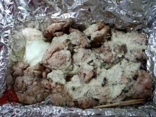 宮崎　炭火もも焼き　七段