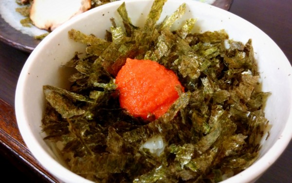 【閉店】のりねぎつけ麺・明太子ごはんセット 辛部（浦添市）