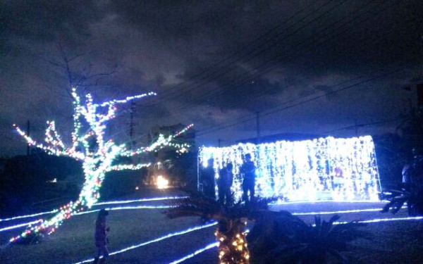 カママ嶺公園クリスマスイルミネーション（宮古島）