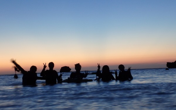 宮古島サンセットシュノーケル＆夜光虫ツアー