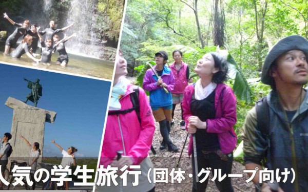 人気の沖縄♪学生旅行向け沖縄オプショナルツアー