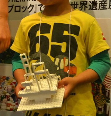 『レゴ@ブロック』で作った世界遺産展(浦添市)