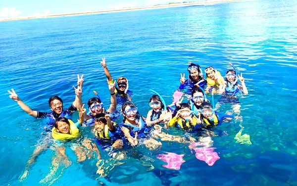 慶良間諸島パラセール＆シュノーケル【セットプラン】