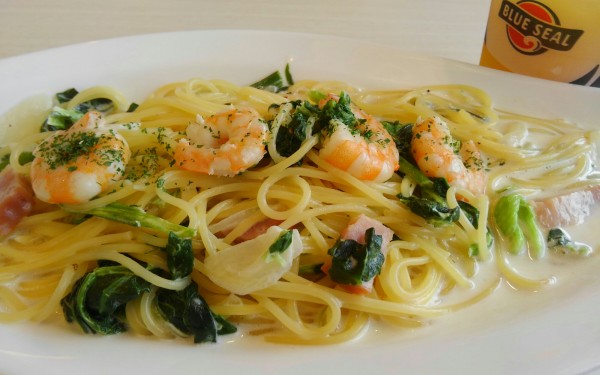 ブルーシールでパスタランチ