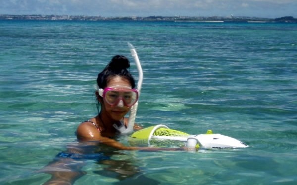 シースクーターって何だ!? 宮古島でシュノーケリングだ!アクションカム(防水ビデオカメラ)込み込み!