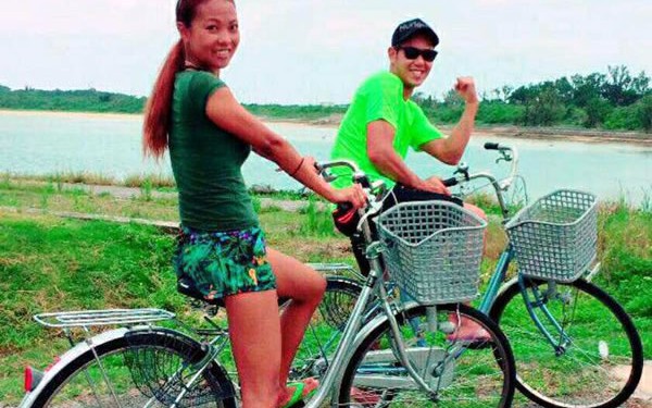 一年中常夏！小浜島でSUP＋島内観光はレンタサイクルがいい！