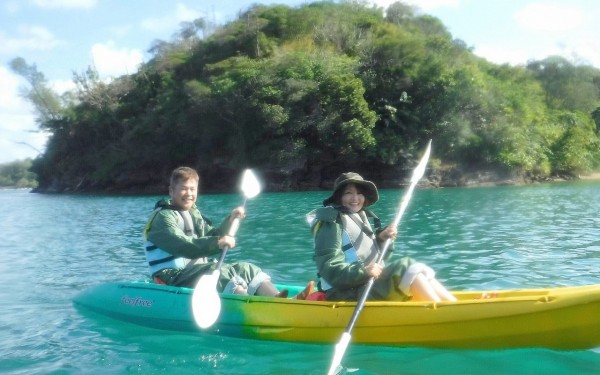 ワルミ大橋の下を通過するのはいい気持ちです｜沖縄旅の思い出ﾌｫﾄｺﾝﾃｽﾄ