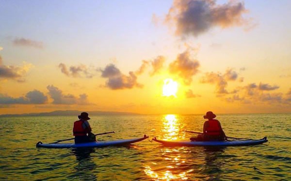 石垣島でサンセットSUPだぞ！絶景感動夕陽体験だぞ！おすすめだぞ！