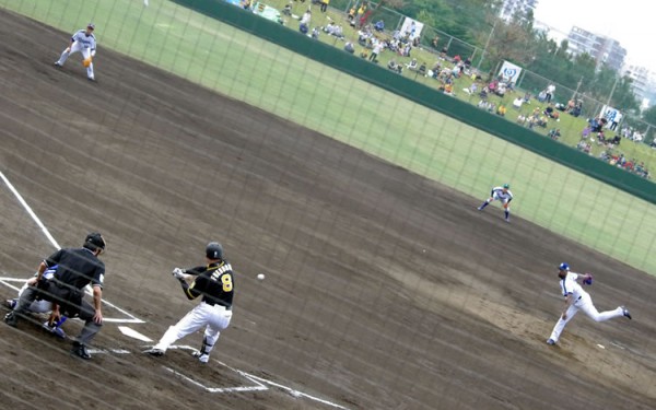 【北谷町】突然の雨が・・・中日ドラゴンズVS阪神タイガースのオープン戦！