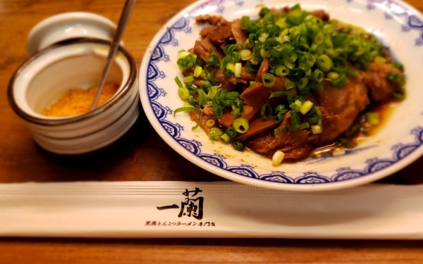 一蘭のラーメン　細麺がおいしい(那覇市)