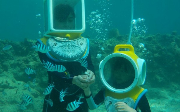 海に入った瞬間別世界｜沖縄旅の思い出ﾌｫﾄｺﾝﾃｽﾄ