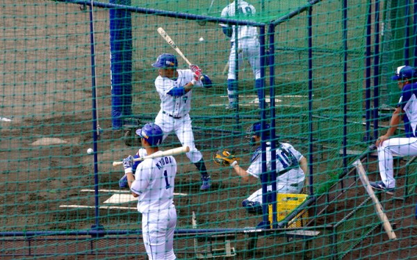 中日ドラゴンズの沖縄キャンプを見に行く。2019年秋季キャンプの2回目。（北谷町）