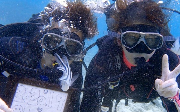 水温も全く気にならず楽しく体験。ダイビングにはまりました！｜沖縄旅の思い出ﾌｫﾄｺﾝﾃｽﾄ