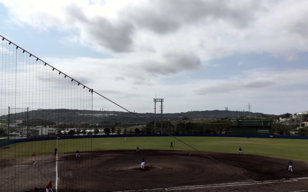 2021年シーズン開幕!沖縄初のプロ野球チーム琉球ブルーオーシャンズVSシンバ戦を観戦!(東風平町)
