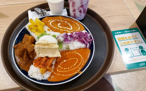 スープカレー食べに行ったのに品数多すぎて(豊見城市)