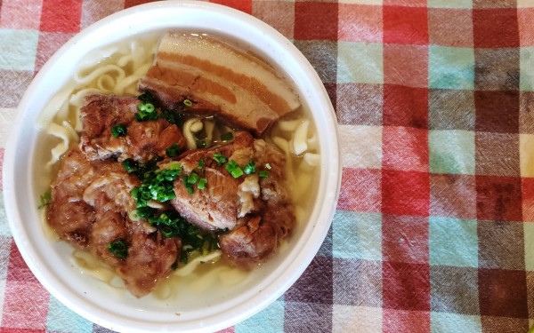 沖縄そば　初テイクアウト（八重瀬町）