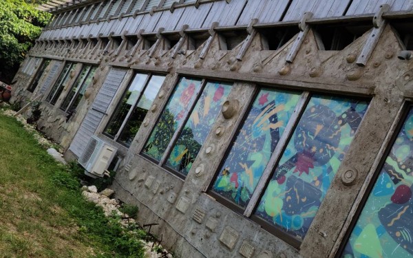 南部に新しく出来た久夫美術館(八重瀬町)