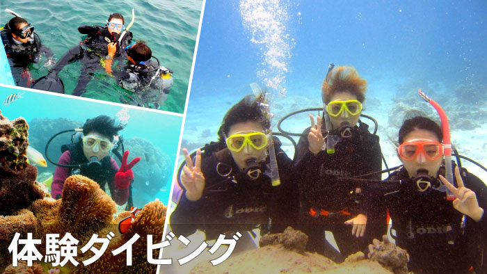 沖縄体験ダイビング♪おすすめポイント