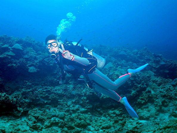 水納島プチ上陸★写真サービス付き★ボート体験ダイビング|美ら海水族館にも近いよ♪【冬季限定】