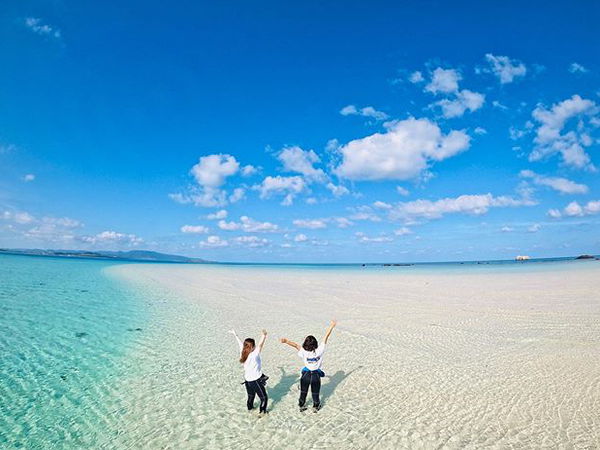 幻の島上陸
