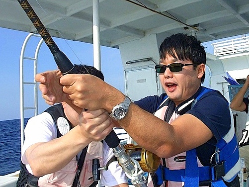 大物釣り体験
