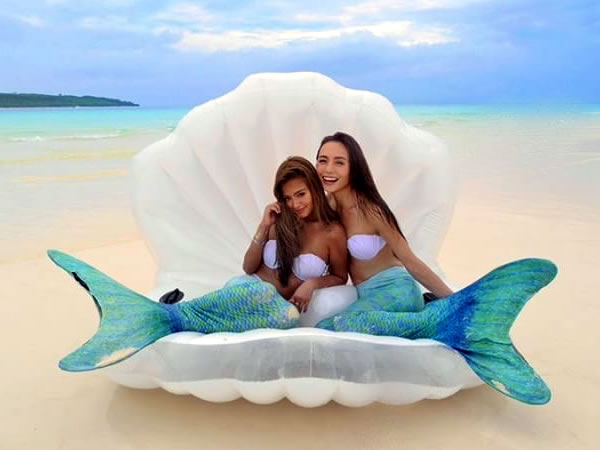 【宮古島・与那覇前浜ビーチ】マーメイド体験♪ 美しい宮古島の海でフォト撮影♪ 女性カメラマン撮影♪ 360度カメラオプション有り