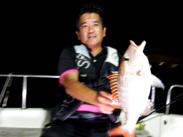 沖縄夜釣り体験