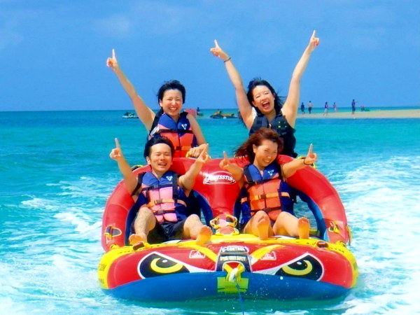 【宮古島】東洋一美しい前浜ビーチでマリンスポーツ！マリン3種！トライアルプラン♪団体割引有り