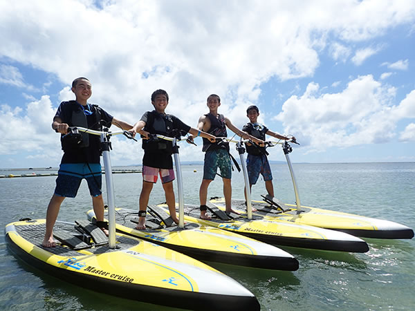 【石垣島初上陸】ペダルを踏んで進むウォーキングサップ『SUPPY』で海上クルーズ体験♪(送迎あり)