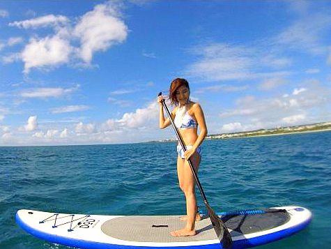 【常夏キャンペーン】沖縄の海満喫!SUPでシュノーケリング!<貸切3時間>