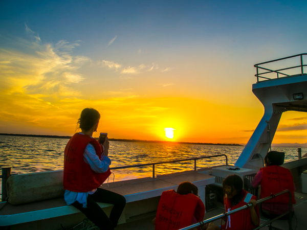 絶景夕日