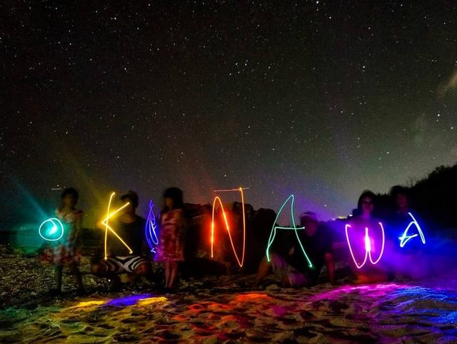 沖縄絶景星空ツアー&夜空にペンライトアート!カメラマン同行型フォトジェニックツアー