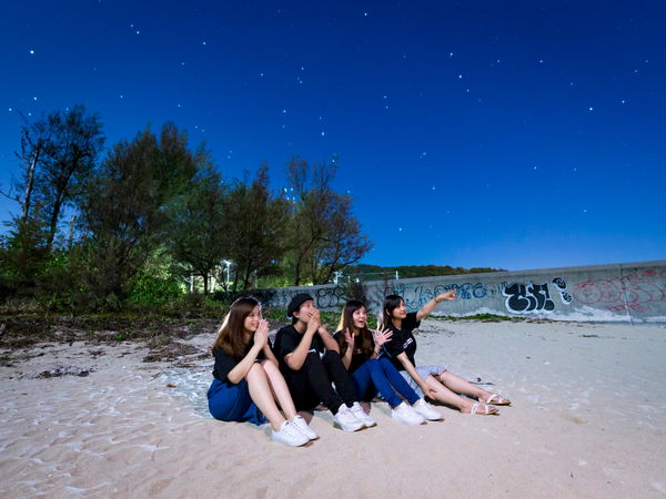 ★沖縄星空フォトツアー★スペシャルプラン♪プロカメラマン撮影!超ビッグサイズデータ納品!【海中道路集合】