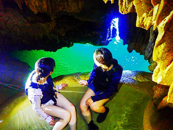 ※地域共通クーポン対象【宮古島:1日】絶景ビーチでSUPorカヌー&パンプキン鍾乳洞ケイビング♪