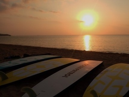 【小浜島発】夕凪SUPコース