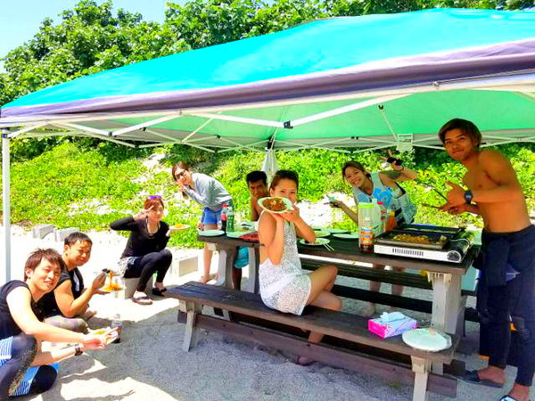 ビーチBBQ