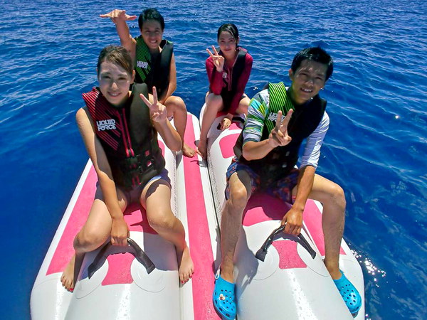 【宮古島・伊良部島】完全貸切!渡口の浜でマリンスポーツ!マリン7種遊び放題!