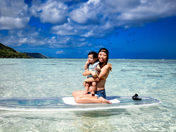 1歳~OK/【宮古島】クリアSUP&ウミガメシュノーケル★追加料金ナシ|全額返金保証|レンタル・写真無料