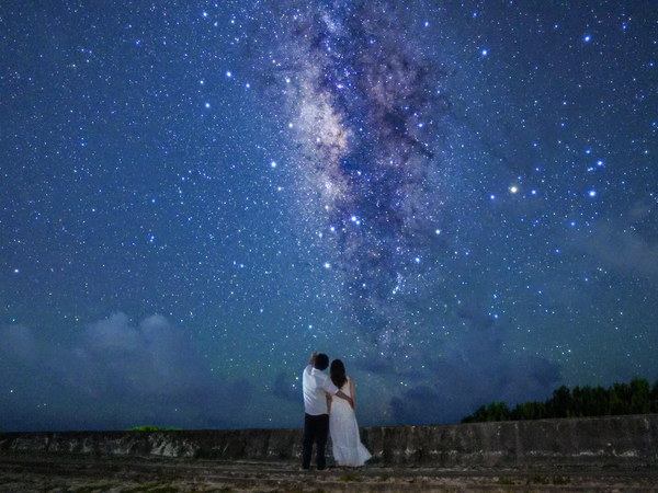 【宮古島】当日予約OK!天の川と撮影する星空フォト♪スタンダードプラン♪レーザーポインターオプションあります♪