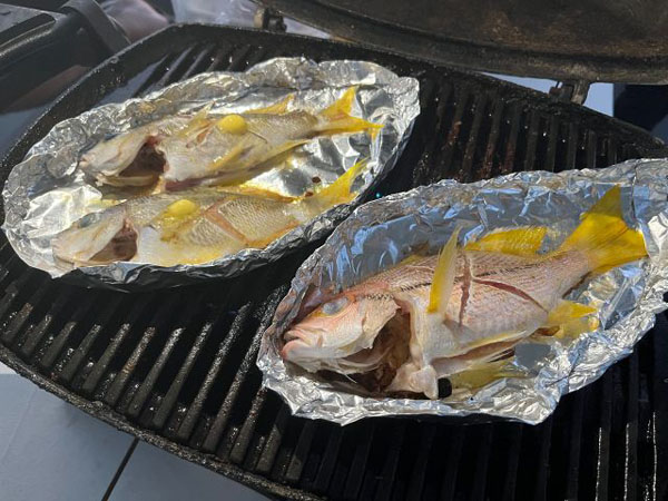 船上BBQ(オプション)