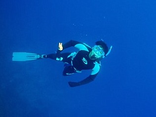 スキンダイビングコース開始