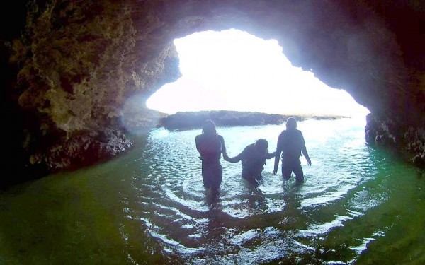 洞窟探検がとても印象深いです。都会では味わえない自然に触れることができました｜沖縄旅の思い出ﾌｫﾄｺﾝﾃｽﾄ