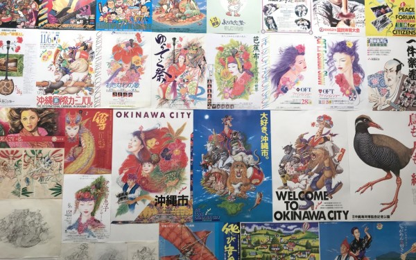 仲地のぶひで原画展「原画絵帰」（浦添市美術館）