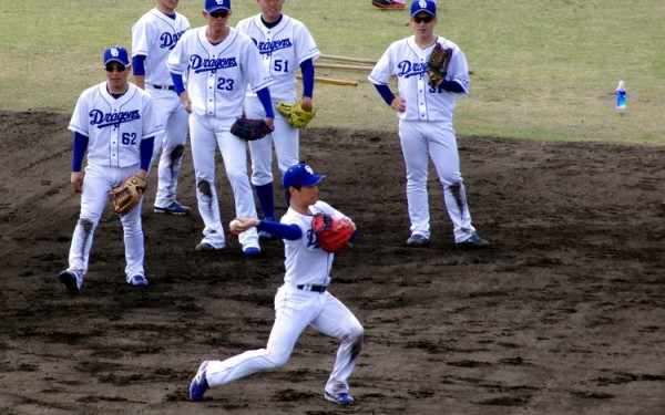 2019年プロ野球沖縄春季キャンプ！中日ドラゴンズの練習を見てきた！（北谷町）
